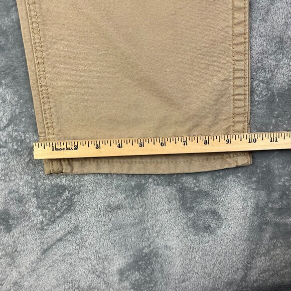 NEW Ariat Mens 44x34 FR M4 Workhorse Relaxed Bootcut Pants Jeans Beige Khaki Tan - Picture 15 of 16